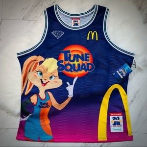 🆕 Space Jam McDonald's Basketball Jersey Bunny Lola #11, Large